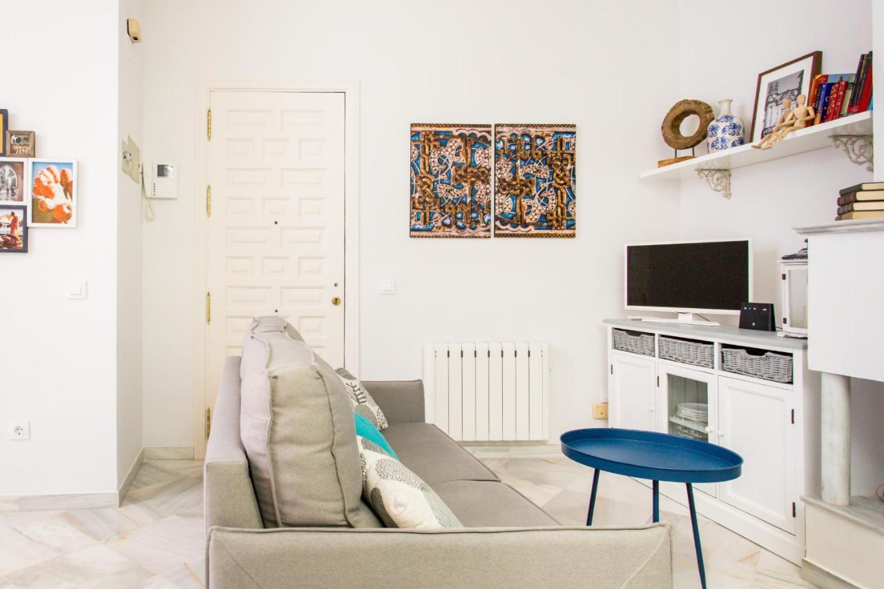 Magico Apartamento En Casa Palacio Del Siglo XVII 塞维利亚 外观 照片